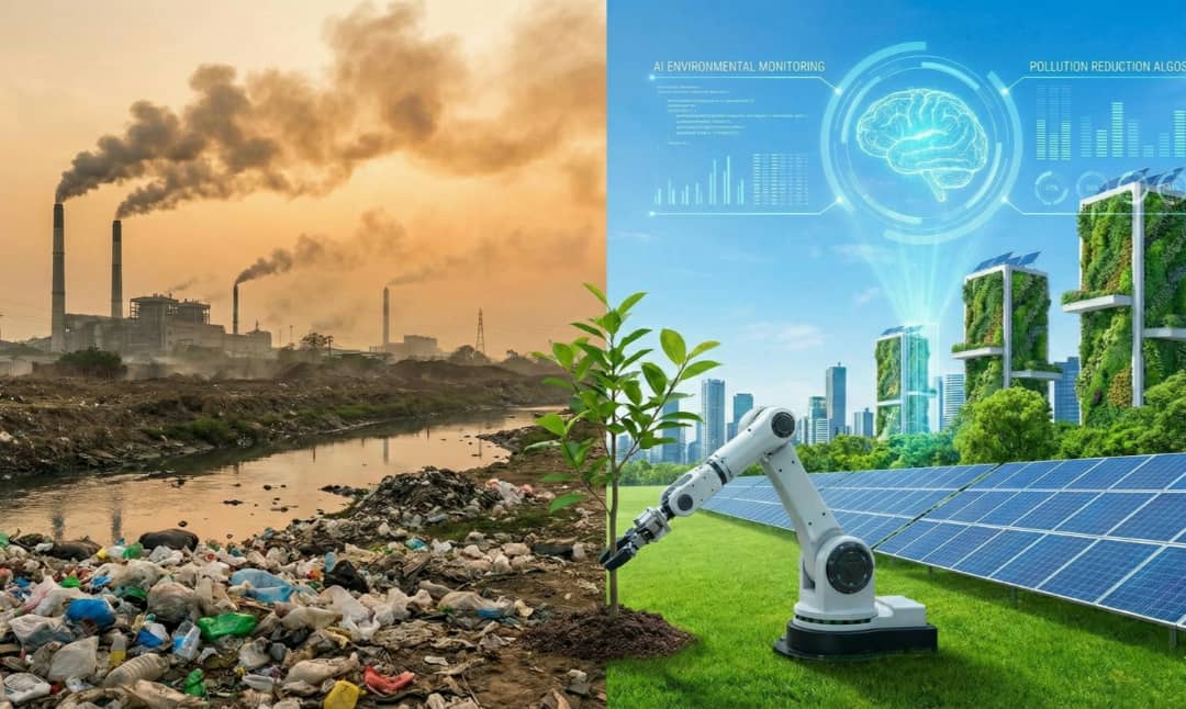 هوش مصنوعی و آلودگی محیط زیست