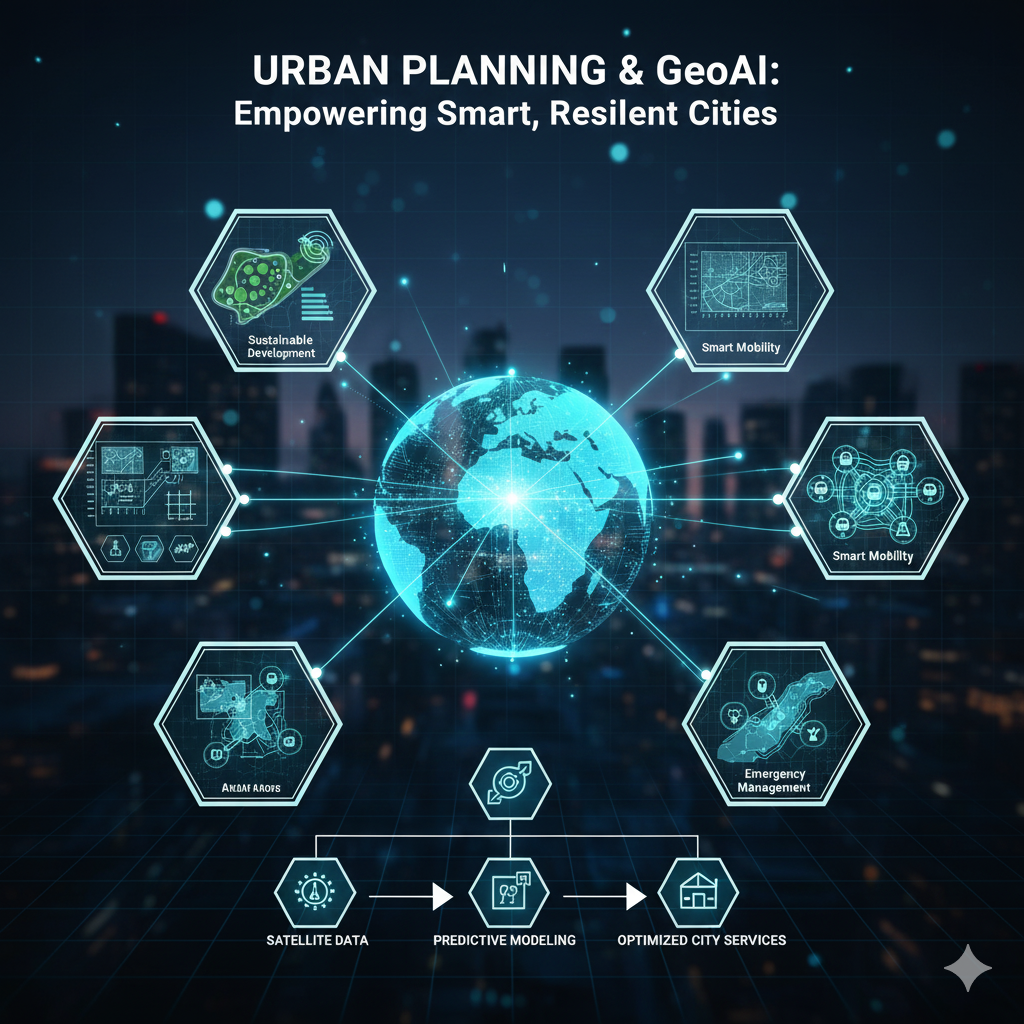 مدیریت شهری(Urban Planning) و GeoAI
