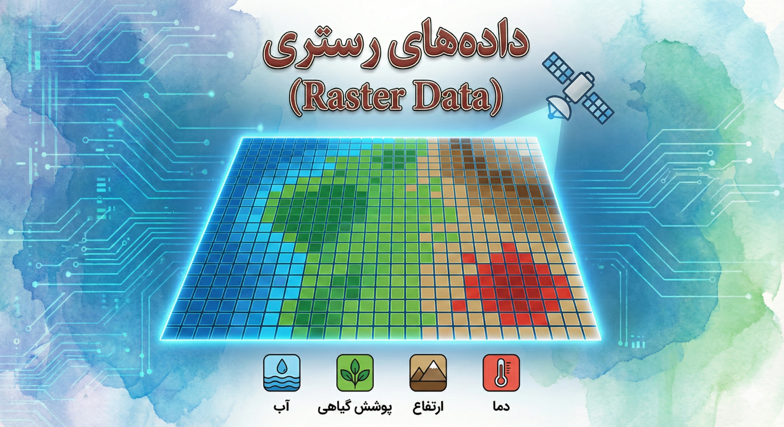 داده‌های رستری (Raster Data)