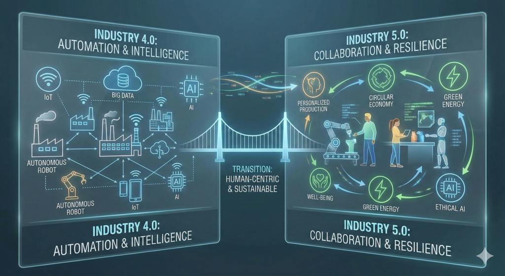 صنعت 5.۰ (Industry 5.0)