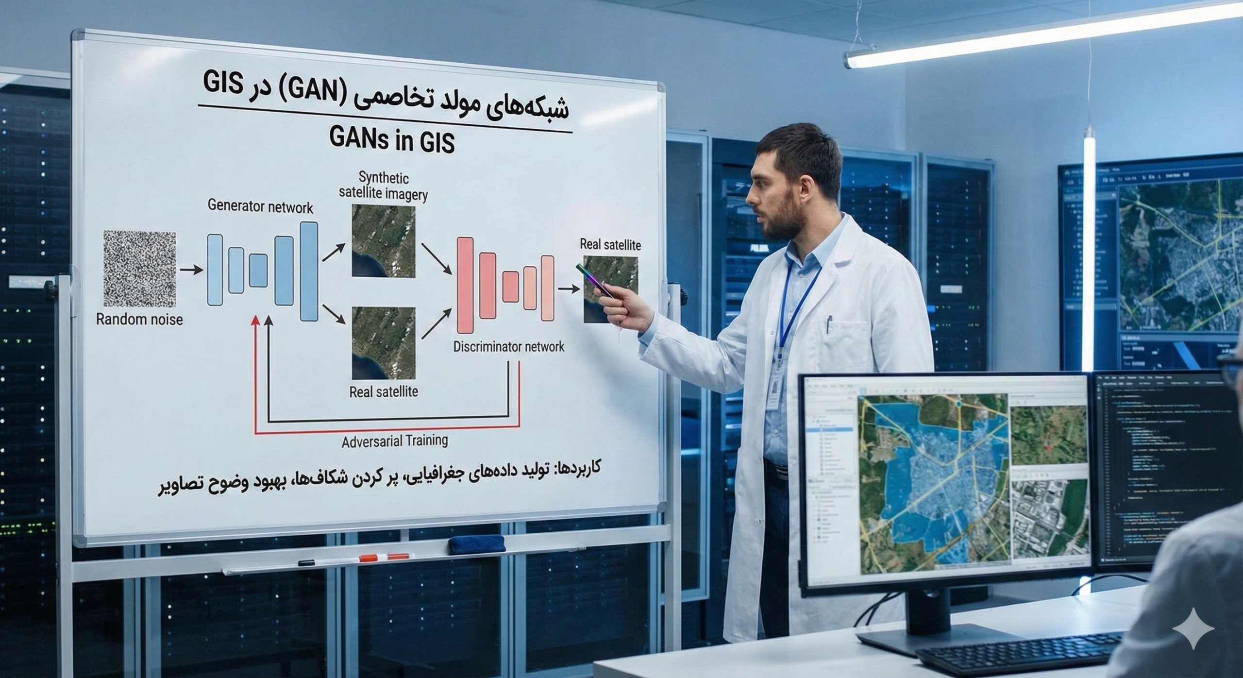 شبکه‌های مولد تخاصمی (GAN)