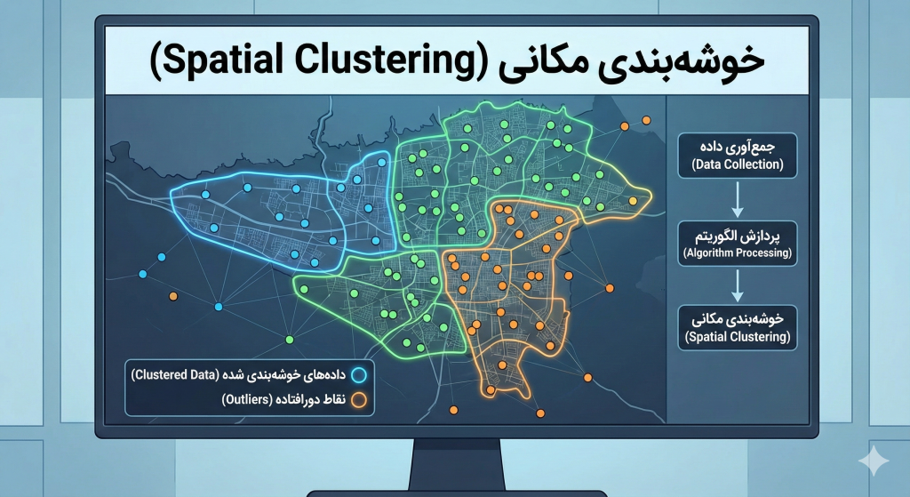 خوشه‌بندی مکانی (Spatial Clustering)