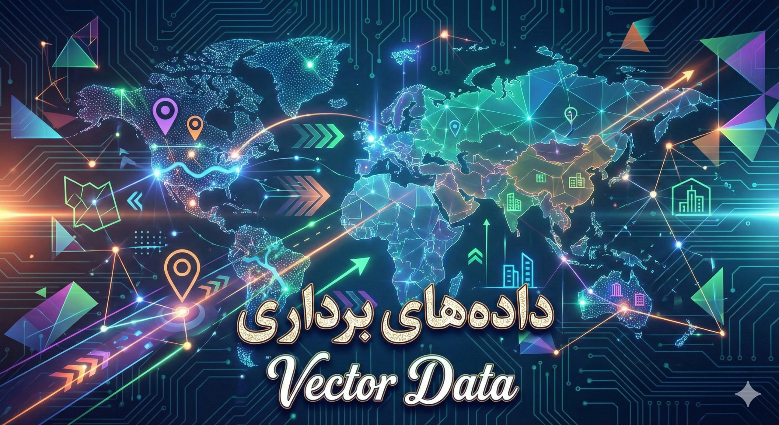 داده‌های برداری (Vector Data)