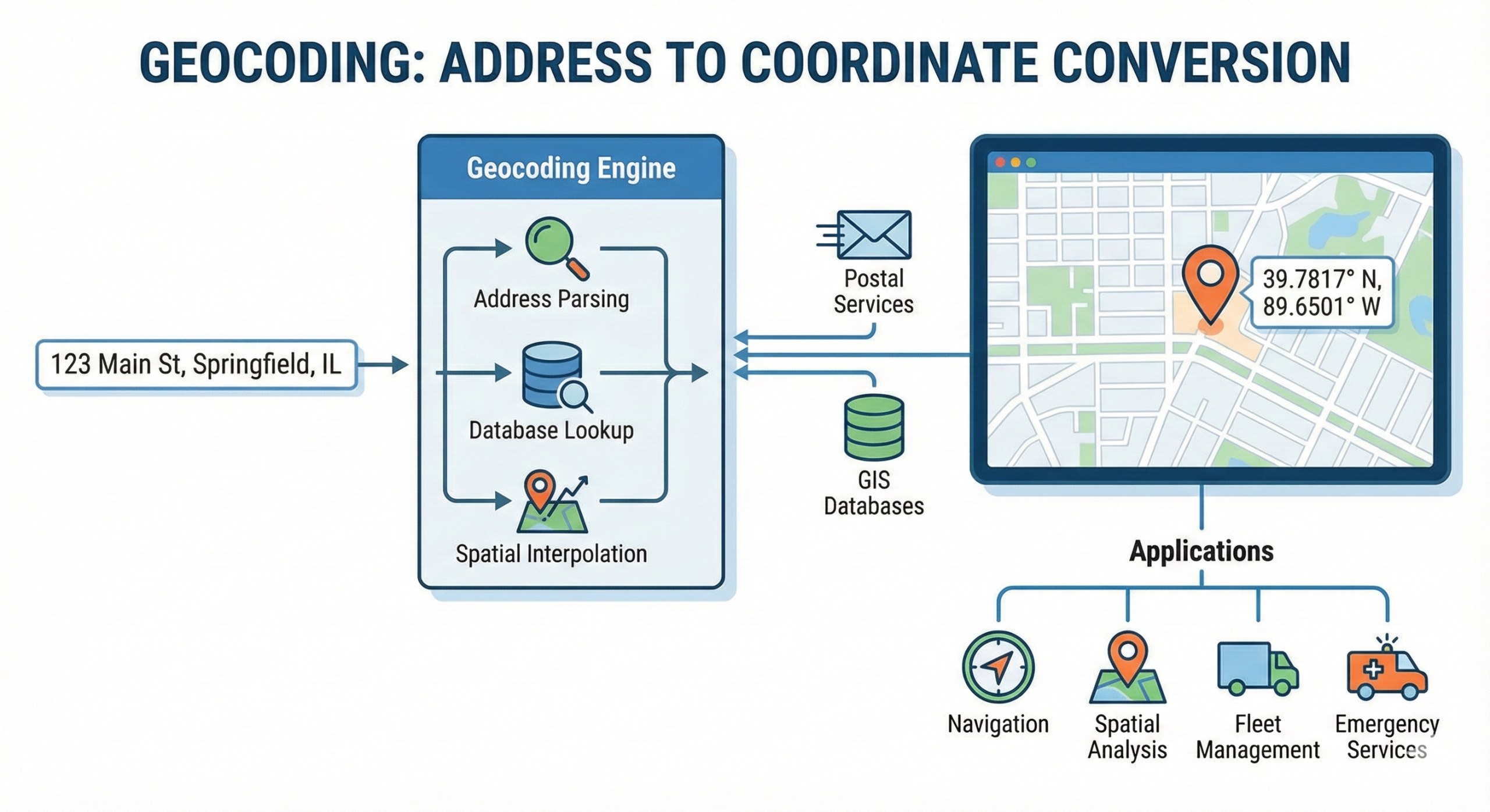 ژئوکدینگ (Geocoding)
