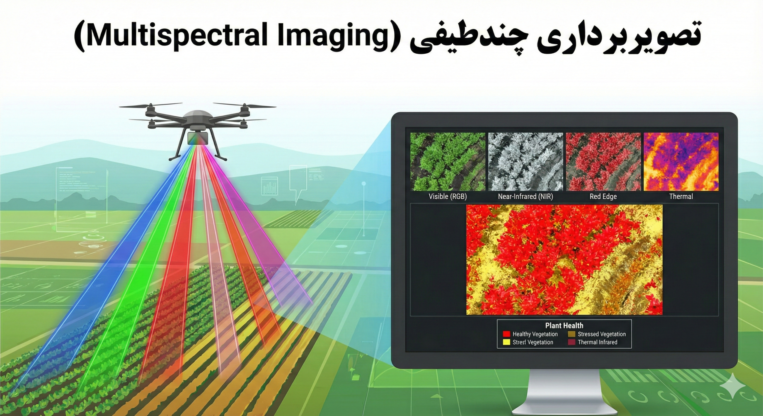 تصویربرداری چندطیفی (Multispectral)
